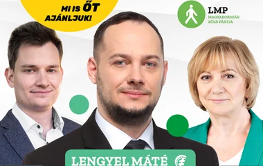 Az LMP Lengyel Mátét, a Jobbik jelöltjét támogatja az előválasztáson