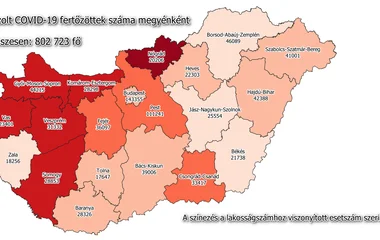 213 az új fertőzött, elhunyt 41 beteg