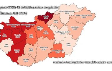 34 az új fertőzött, elhunyt 2 beteg