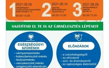 Egészségügyi előadások és szűrés várja a nyíregyháziakat