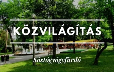 Átmenetileg szünetel a közvilágítás a Sóstói tó környékén