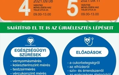 Különféle előadások és egészségügyi szűrések várják az érdeklődőket Nyíregyházán