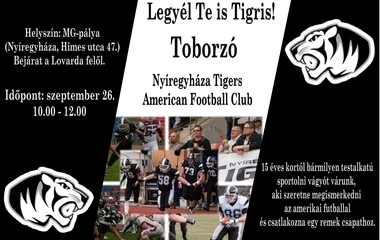 Toborzót tart a Nyíregyháza Tigers