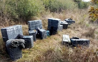 Több mint 10 ezer doboz csempészett cigarettát találtak Kispaládon