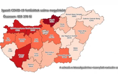 Elhunyt 45 beteg, 4039 új fertőzöttet találtak Magyarországon