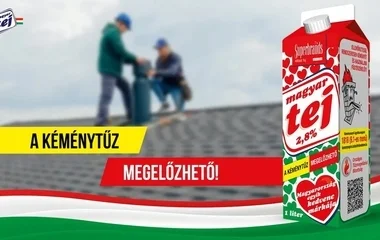 Hasznos tűzmegelőzési tanácsok a tejesdobozokon