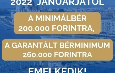 Megszületett az alku a minimálbérről, véglegesítés alatt a megállapodás