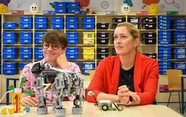 Cseh vendégek jártak a Nyíregyházi Egyetem LEGO Stúdiójában