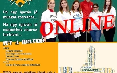 Online nyílt napot szervez a Debreceni Egyetem Egészségügyi Kara