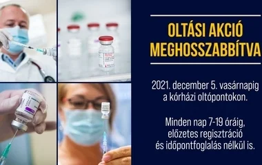 Megyénkben is folytatódik az oltási akcióhét