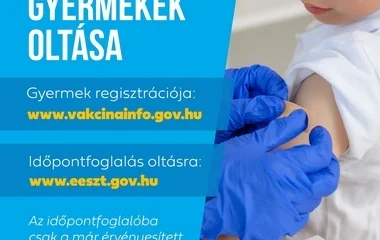 Továbbra is várják oltásra a legkisebbeket a nyíregyházi kórházban