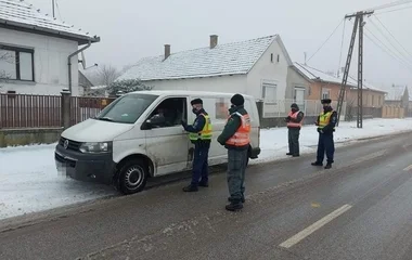 Közös ellenőrzést tartottak Nagyecsed környékén