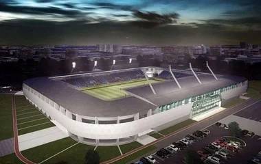 Tervszerűen halad a nyíregyházi stadion építése