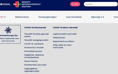Egészségvonal váltja a koronavírus-zöldszámot