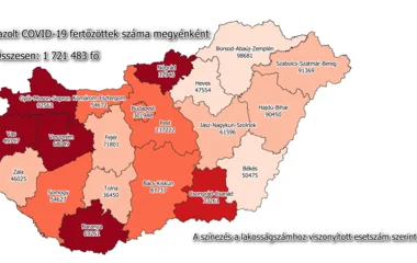 Csökkent a napi fertőzöttek száma