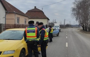 Közlekedésrendészeti ellenőrzés Demecserben és Kemecsén