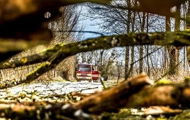 A szél miatt riasztották a megyei tűzoltókat