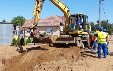 Folytatódik a belterületi csapadékvíz-elvezető rendszer fejlesztése