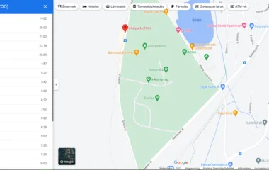 Tesztüzemben a Google Térképen a nyíregyházi buszmenetrend is