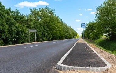 Megújult a Beregdarócot Csengersimával összekötő út is