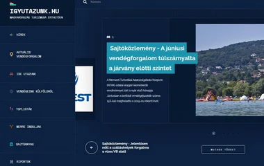 A turisztikai ügynökség új információs portált indít