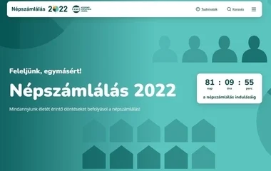 Elindult a nepszamlalas2022.hu oldal