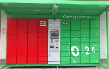 Nyíregyházára is telepítenek a Magyar Posta csomagautomatomatájából