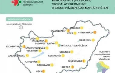 Emelkedett Nyíregyházán a szennyvíz koronavírus koncentrációja