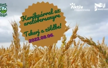 Kerékpárral az aratóversenyre