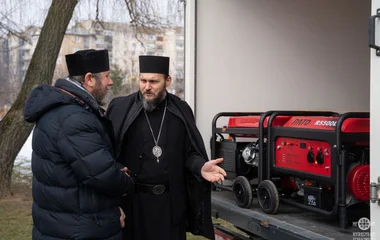 A Nyíregyházi Görögkatolikus Egyházmegye 10 generátort adományozott Kárpátaljának