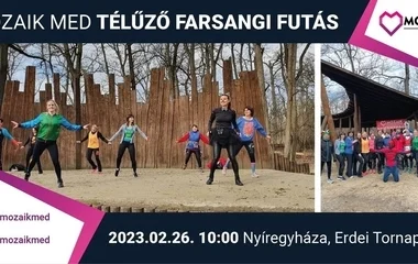 Télűző, jelmezes farsangi futás a Sóstói Parkerdőben