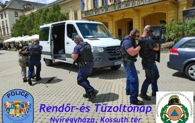 Rendőr-, és tűzoltónap lesz a Kossuth téren