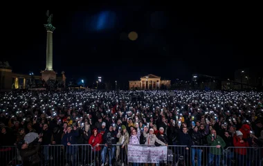 Az egészséges társadalomért tüntetnek Budapesten