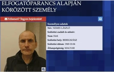 Pedofil bűncselekmény miatt köröznek egy férfit