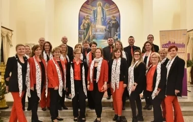 A Budavári Gospel Kórus böjti koncertje a Nyíregyházi Evangélikus Nagytemplomban.