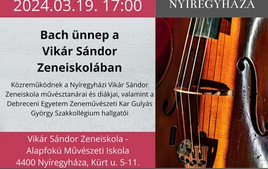 Országos fesztivál, Bach ünnep a Vikárban