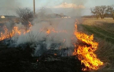 Az idén már meghaladta a 130-at a szabadtéri tűzesetek száma