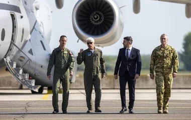 Hazánkban tesztelik az első magyar KC-390 katonai szállító repülőgépet