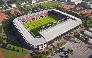 Hamarosan a célegyenesbe fordul a Nyíregyházi Stadion építése