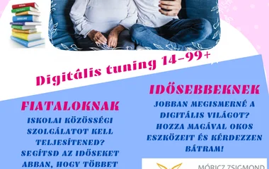 Augusztusban is tanítják a fiatalok az idősebbeket eligazodni a digitális világban