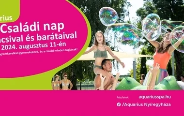 Újra lesz Aquarius Családi nap a parkfürdőben