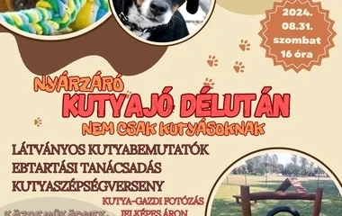 Kutyajó program lesz Nyírszőlőben