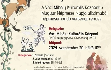 Mesemondó verseny lesz a Váci Mihály Kulturális Központban