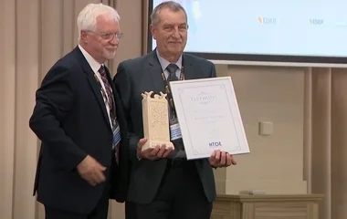 Életműdíjat kapott Boronkay Ferenc, a Nyíregyházi Televízió stúdióvezetője