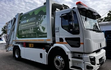Elindultak az első teljesen elektromos hulladékgyűjtő járművek