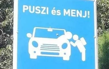 Jövő szeptembertől jöhet az új KRESZ és vele a "Puszi és haladj" tábla is