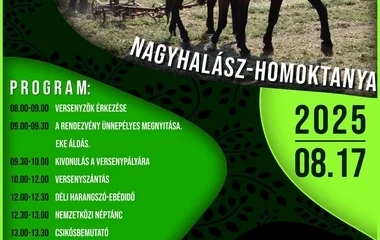 Szántóverseny lesz Nagyhalászon