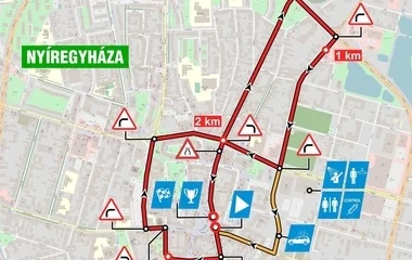 Forgalomkorlátozásokra kell számítani a mai napon Nyíregyházán