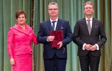 Bessenyei György-díjat kapott Mészáros Szilárd