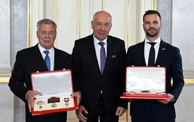 Farkas Bertalan és Kapu Tibor kapta a Magyar Szent István Rendet
